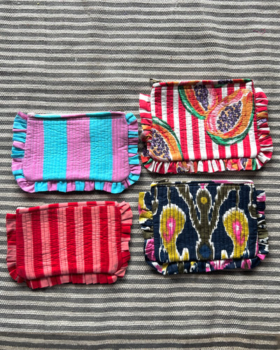 Frill Pouches