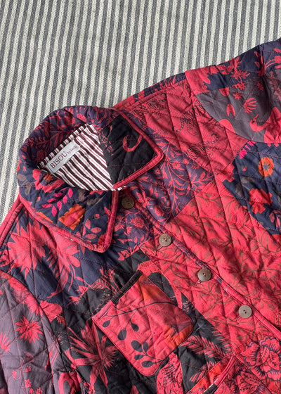 Rust Patchwork Jacket