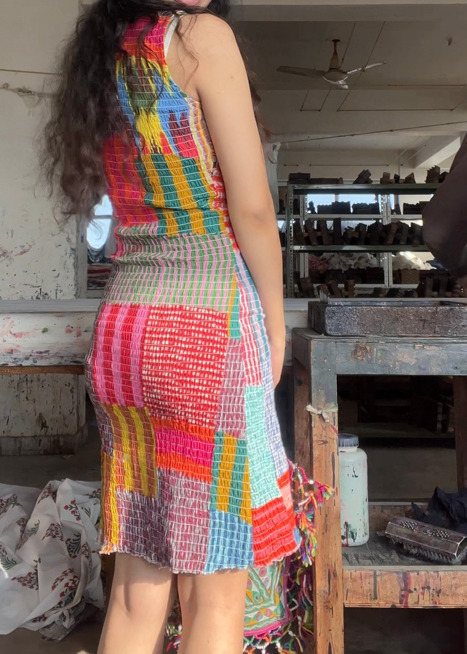 Patchwork Dress