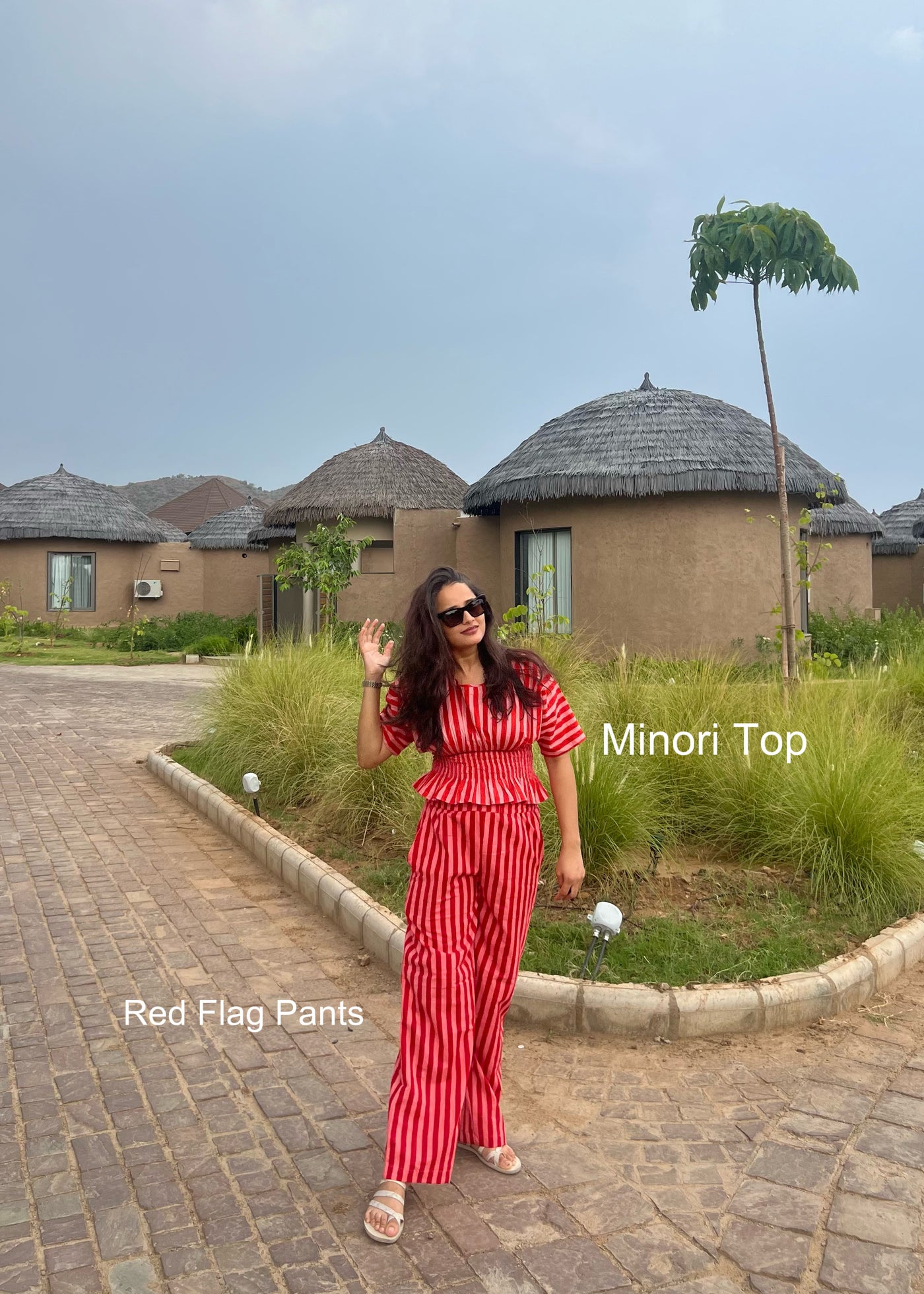 Bisou Summer Stripe Pants