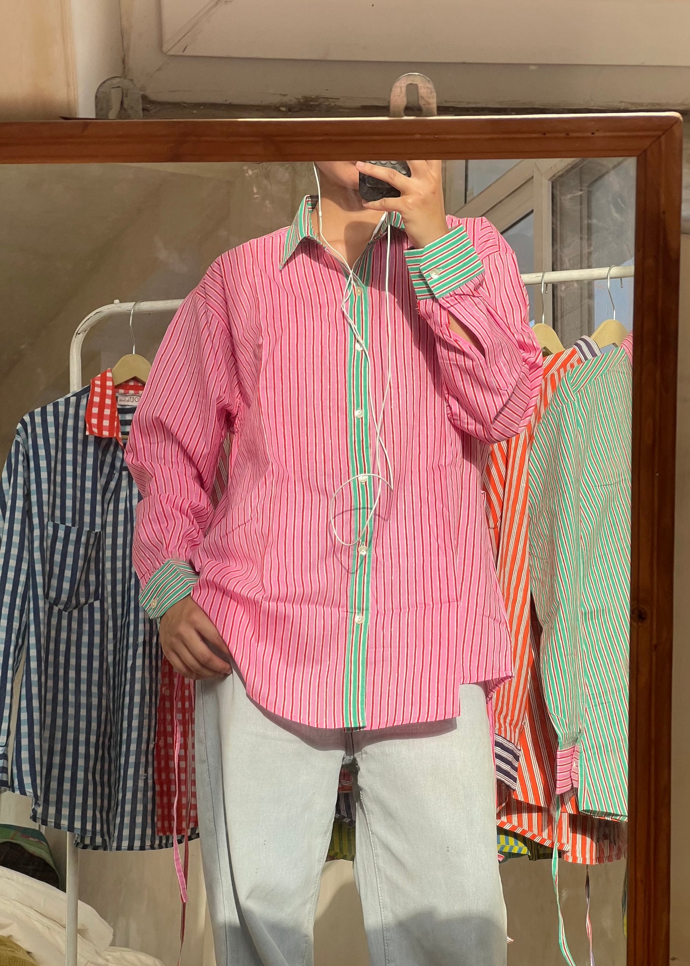 Office Stripe Shirts