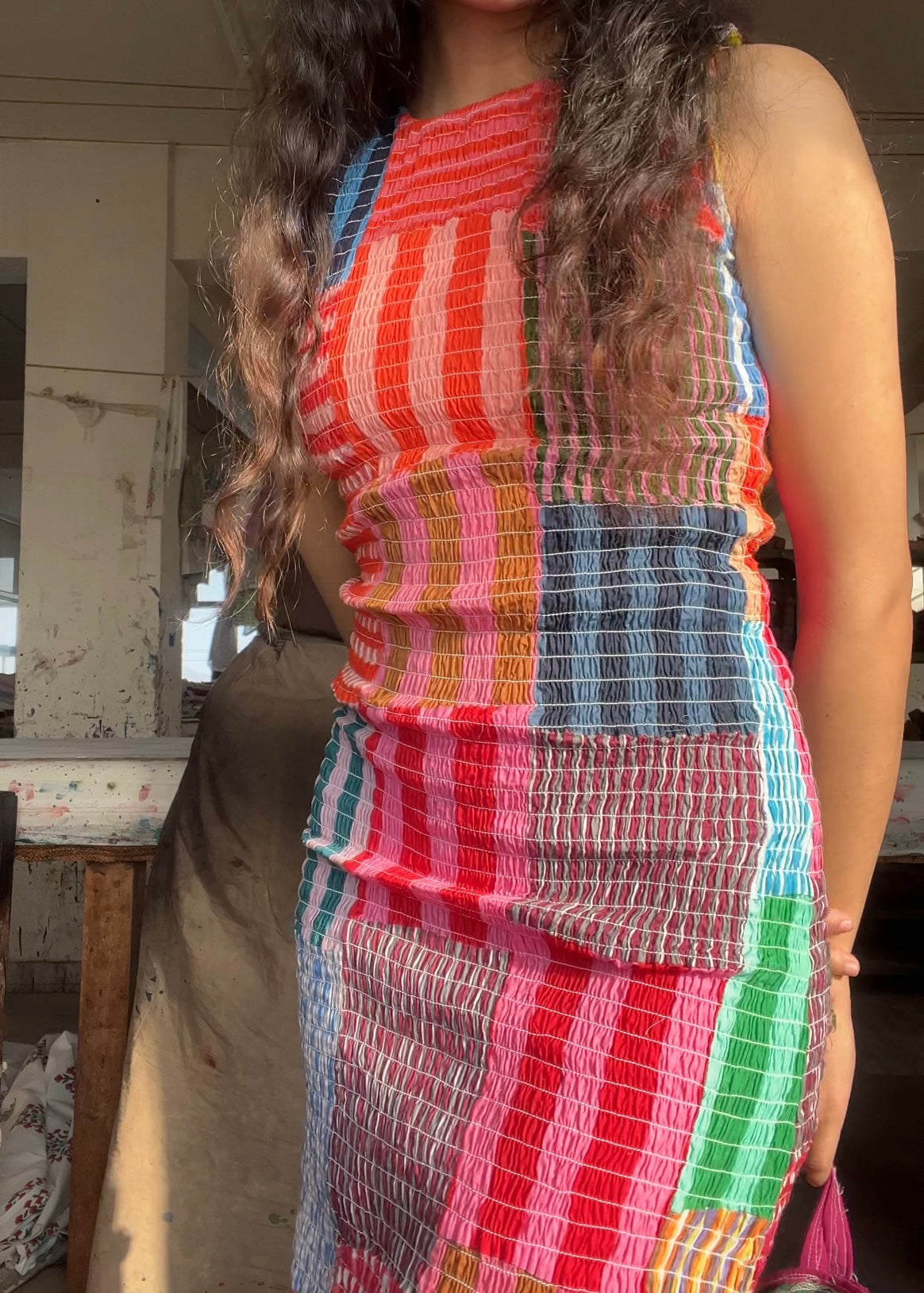 Patchwork Dress
