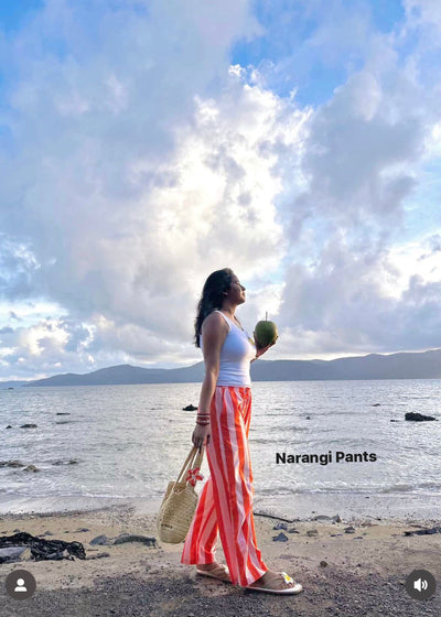 Bisou Summer Stripe Pants