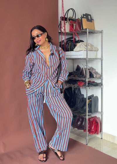 Bisou Summer Stripe Pants