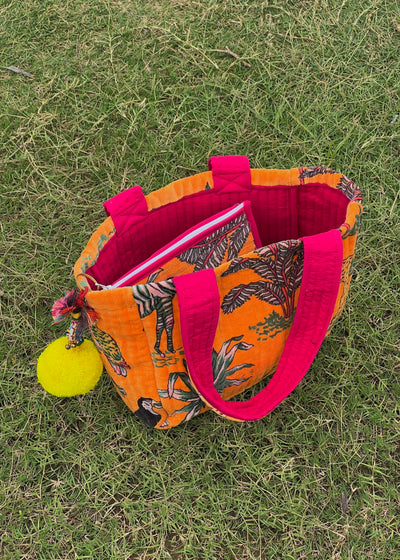 Mini velvet bag with pocket pouch
