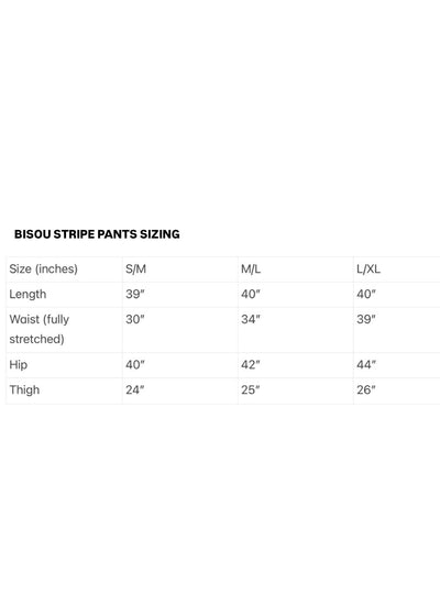 Bisou Summer Stripe Pants