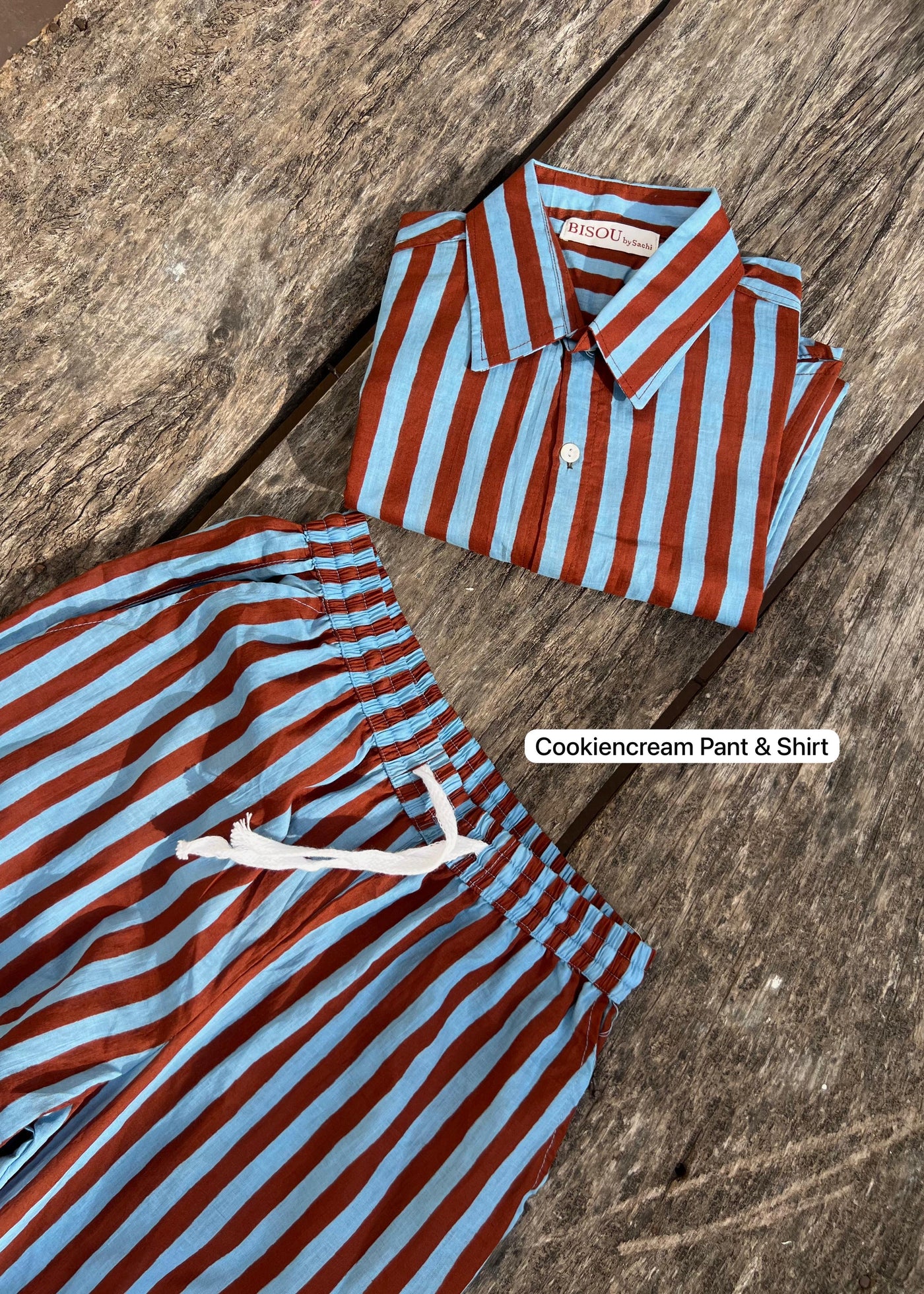 Bisou Summer Stripe Pants