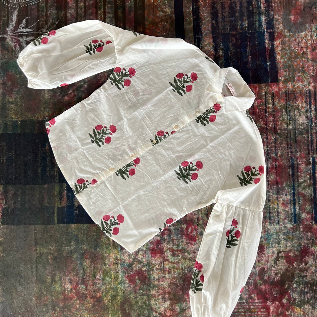 sachi様 Embroidery Patchwork Shirts sachi様 Embroidery Patchwork Shirts