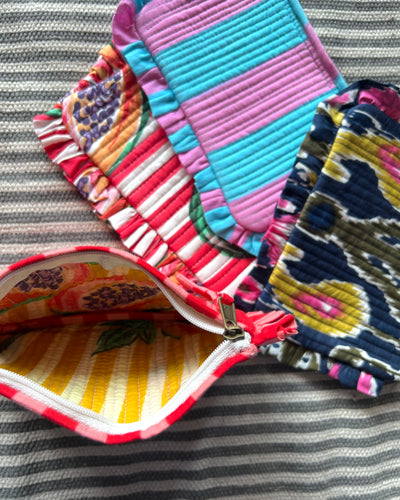 Frill Pouches